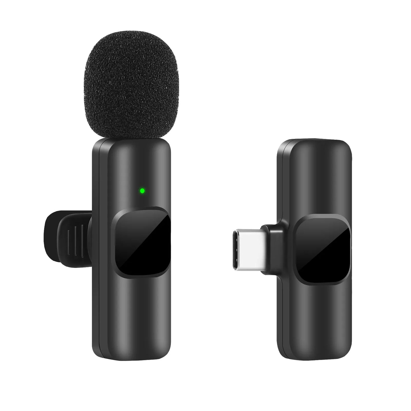 Revolutionary Wireless Lavalier Microphone - Compact Mini Mic for iPhone & Android Live Streaming, Gaming, and Recording