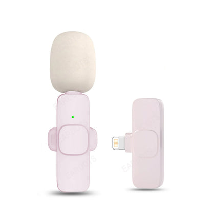 Revolutionary Wireless Lavalier Microphone - Compact Mini Mic for iPhone & Android Live Streaming, Gaming, and Recording