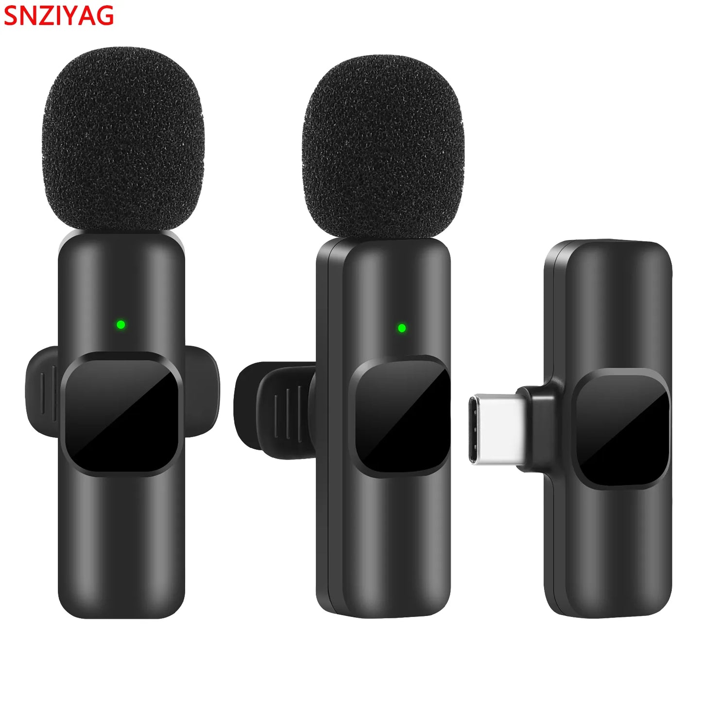 Revolutionary Wireless Lavalier Microphone - Compact Mini Mic for iPhone & Android Live Streaming, Gaming, and Recording